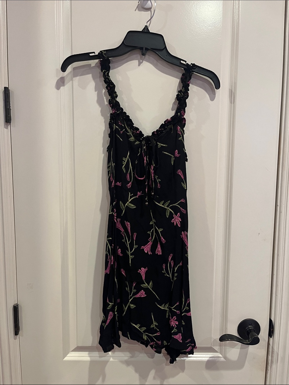 Angie Purple Floral Mini Dress Size XS